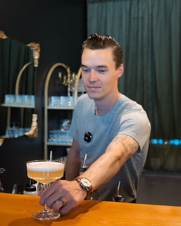 Jory Davies, Head Bartender, Reel Room / Eucalyptus